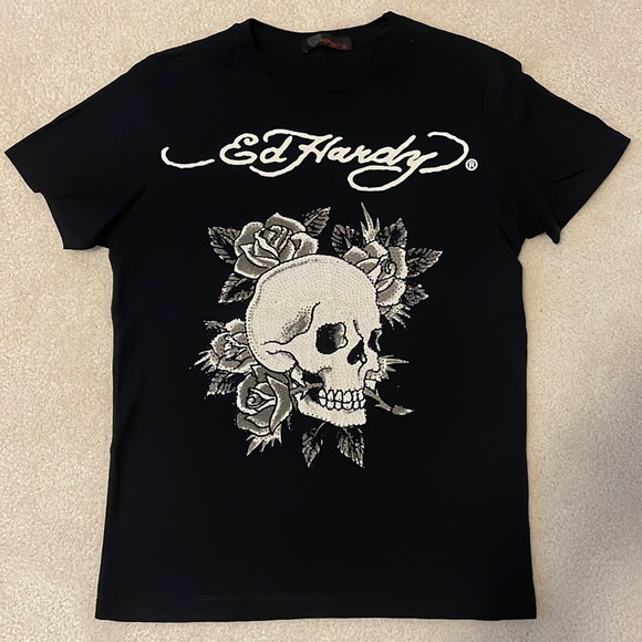 Ed Hardy Tshirt, sz small - Picture 1 of 5